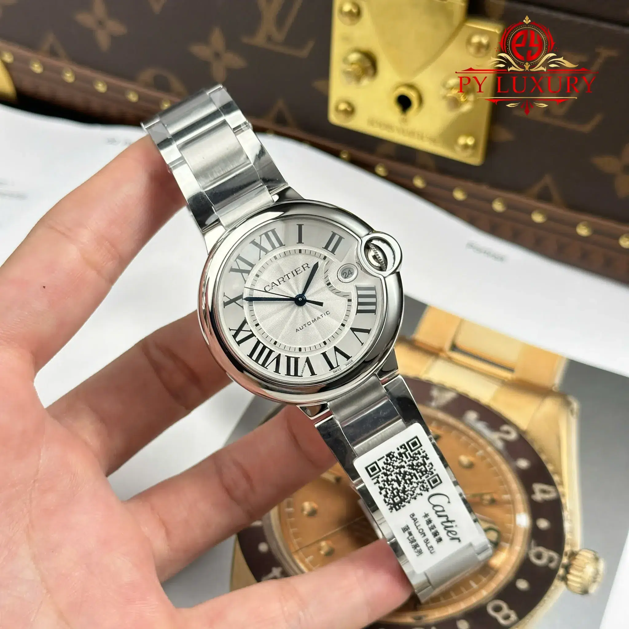 Cartier Ballon Bleu WSBB0040 Steel Silver Dial Best Replica AF 40mm - Image 2