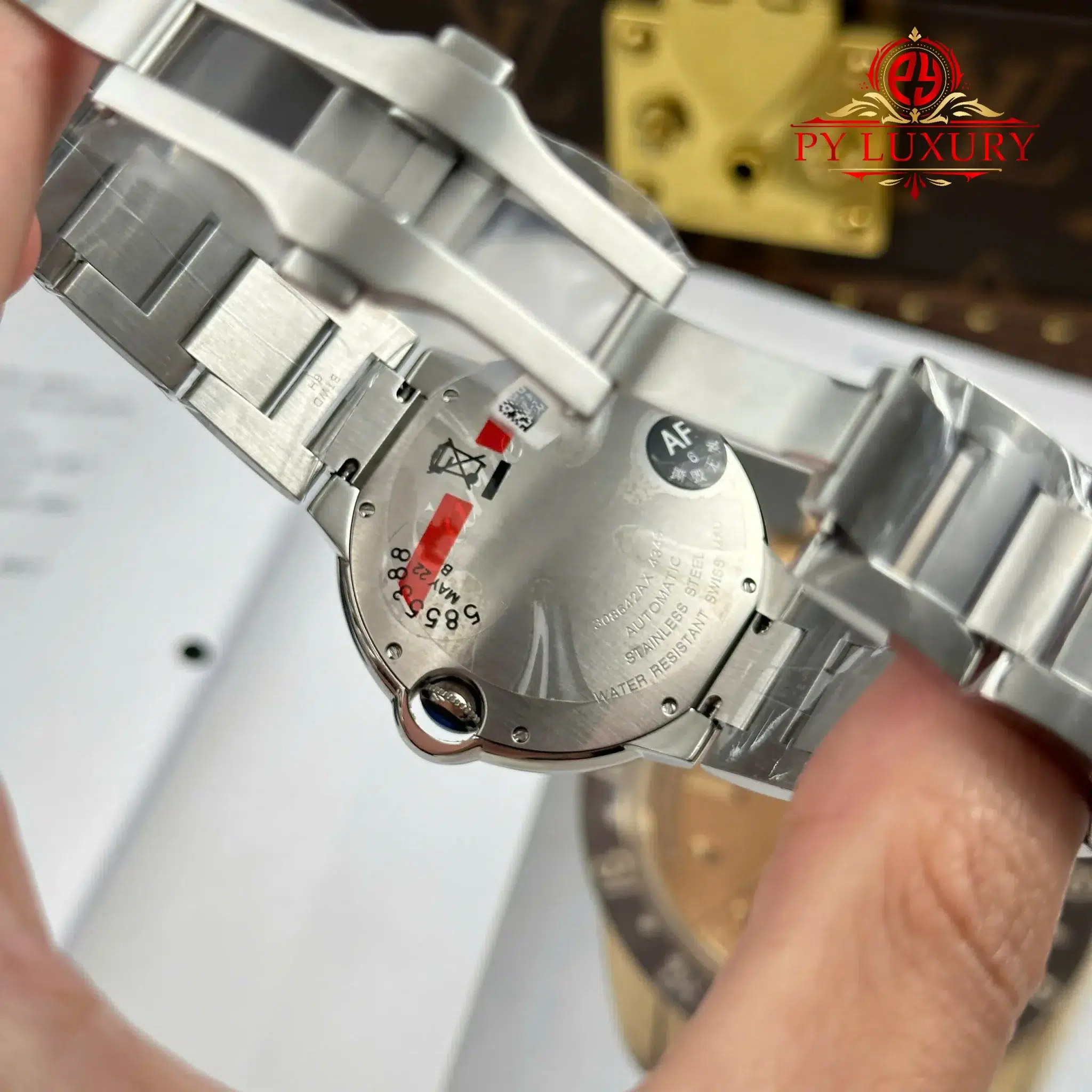 Cartier Ballon Bleu WSBB0040 Steel Silver Dial Best Replica AF 40mm - Image 10