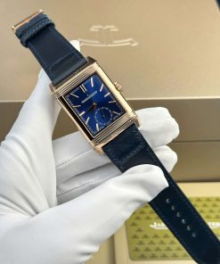 Jaeger-LeCoultre Reverso Tribute Duoface Small Seconds Q398258J Blue Dial Best Replica MGF 47x28.3mm