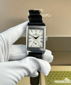 Jaeger-LeCoultre Reverso Tribute Monoface Small Seconds Q713842J White Dial Best Replica MGF 45.6x27.4mm