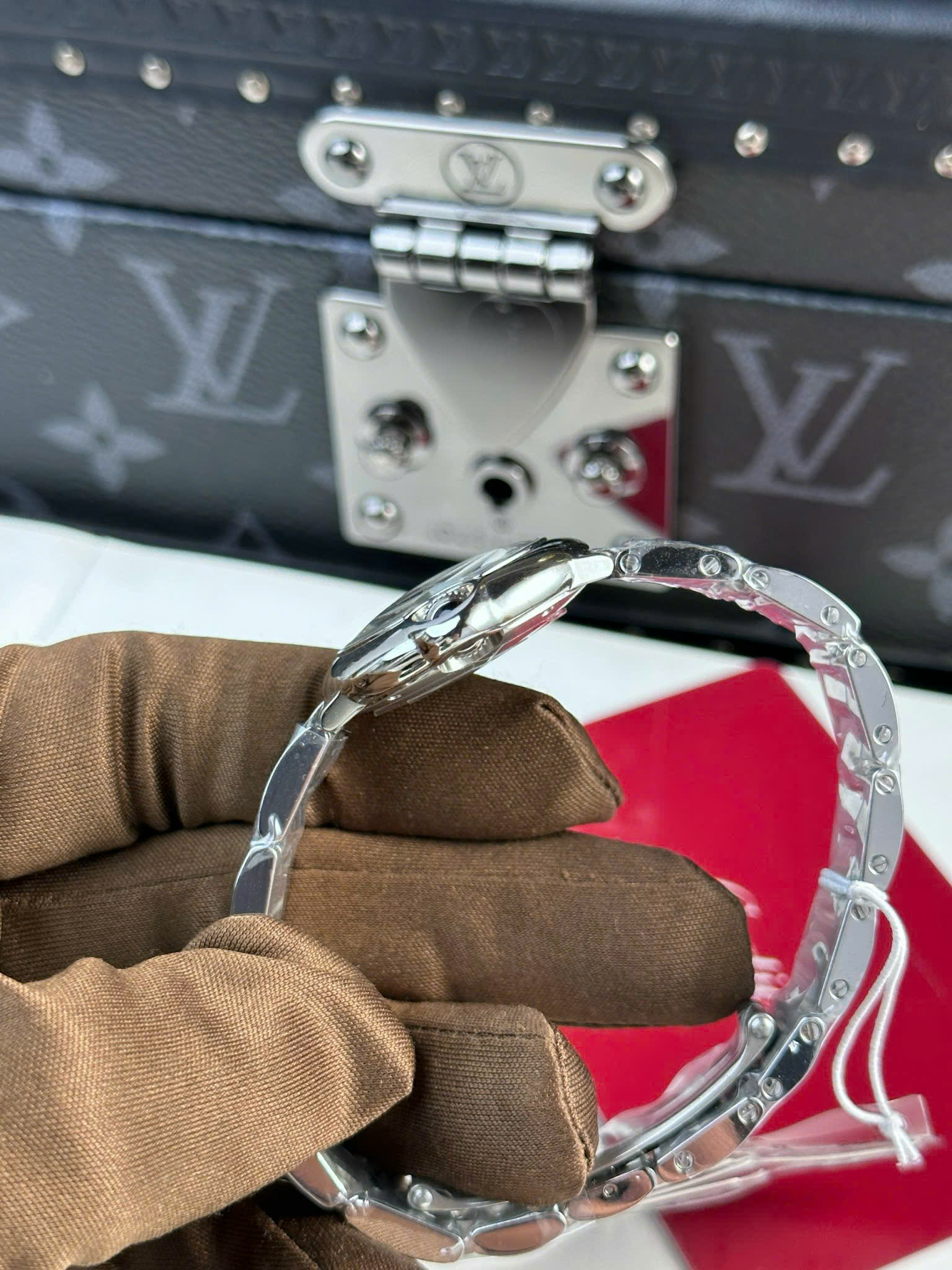 Cartier Ballon Bleu WSBB0067 Silvered Opaline Dial Quartz Best Replica AF 28mm - Image 6