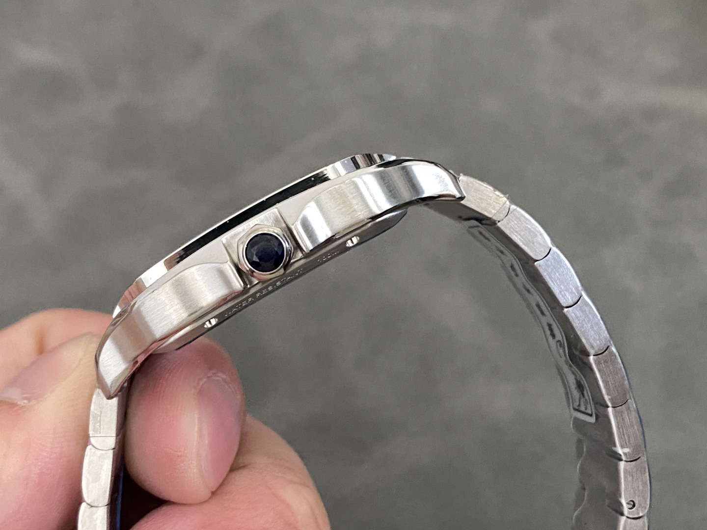 Cartier Santos Skeleton WHSA0015 Large Model Best Replica THBF 39.8mm - Image 6