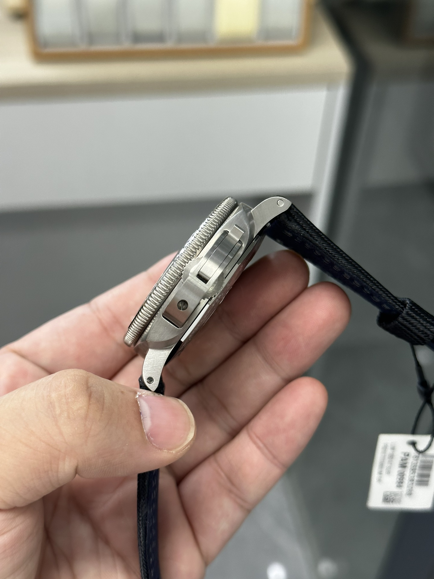 Panerai Submersible Mike Horn Edition PAM 984 Titanium Black Dial Black Strap Best Replica VSF 47mm - Image 4