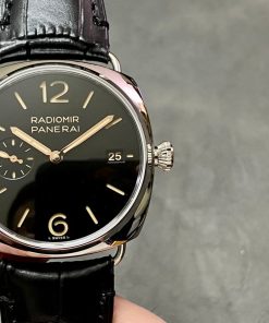 Panerai Radiomir Quaranta PAM1294 Black Dial Leather Strap 1:1 Super Clone VSF 40mm