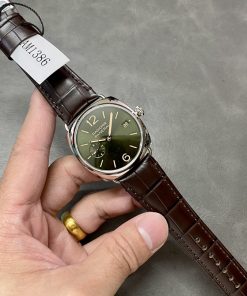 Panerai Radiomir Quaranta PAM1386 Green Dial Leather Strap 1:1 Best Replica VSF 40mm
