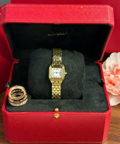 Cartier Panthère WGPN0047 Ladies Small Model Yellow Gold Replica BVF 23mm X 30mm