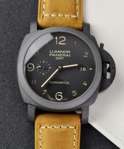 Panerai Luminor GMT Ceramica 1950 3 Days Black Dial PAM441 1:1 Best Replica VSF 44mm