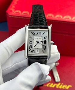 Cartier Tank Must WSTA0040 Extra Large Silver Dial Best Replica AF 31mm X 41mm