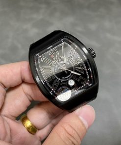 Franck Muller Vanguard V45 Ceramic Black Dial Best Replica ABF 45mm