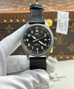 IWC Pilot’s Watch Mark XX Patrouille Suisse IW328209 Titanium Grey Dial Best Replica V7 Factory 41mm