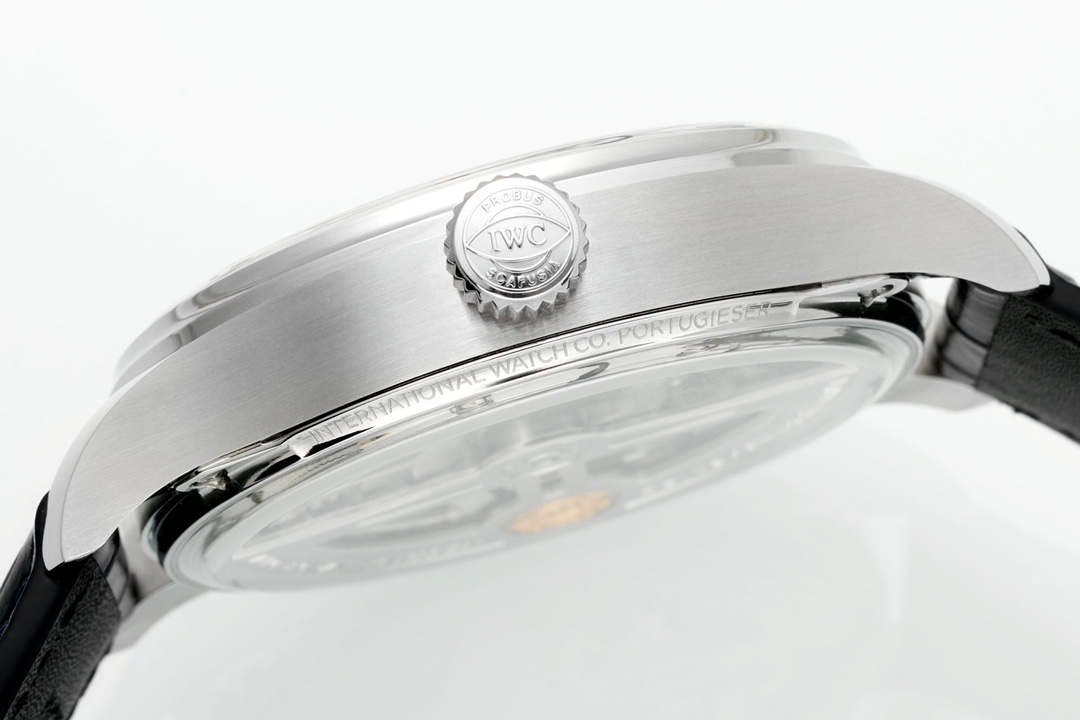 IWC Portugieser IW501705 Beige Dial Leather Strap Best Clone APSF 42mm - Image 7