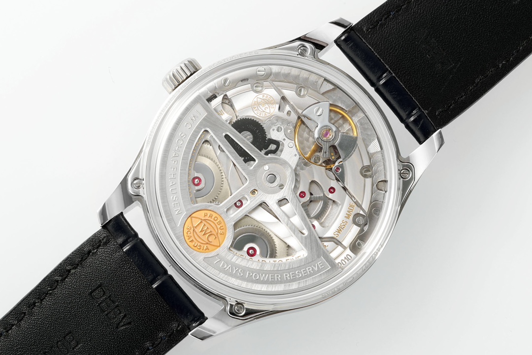 IWC Portugieser IW501705 Beige Dial Leather Strap Best Clone APSF 42mm - Image 8