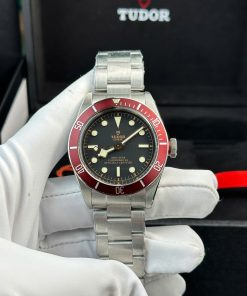 Tudor Heritage Black Bay Black Dial Red Bezel 1:1 Best Clone ZF 41mm