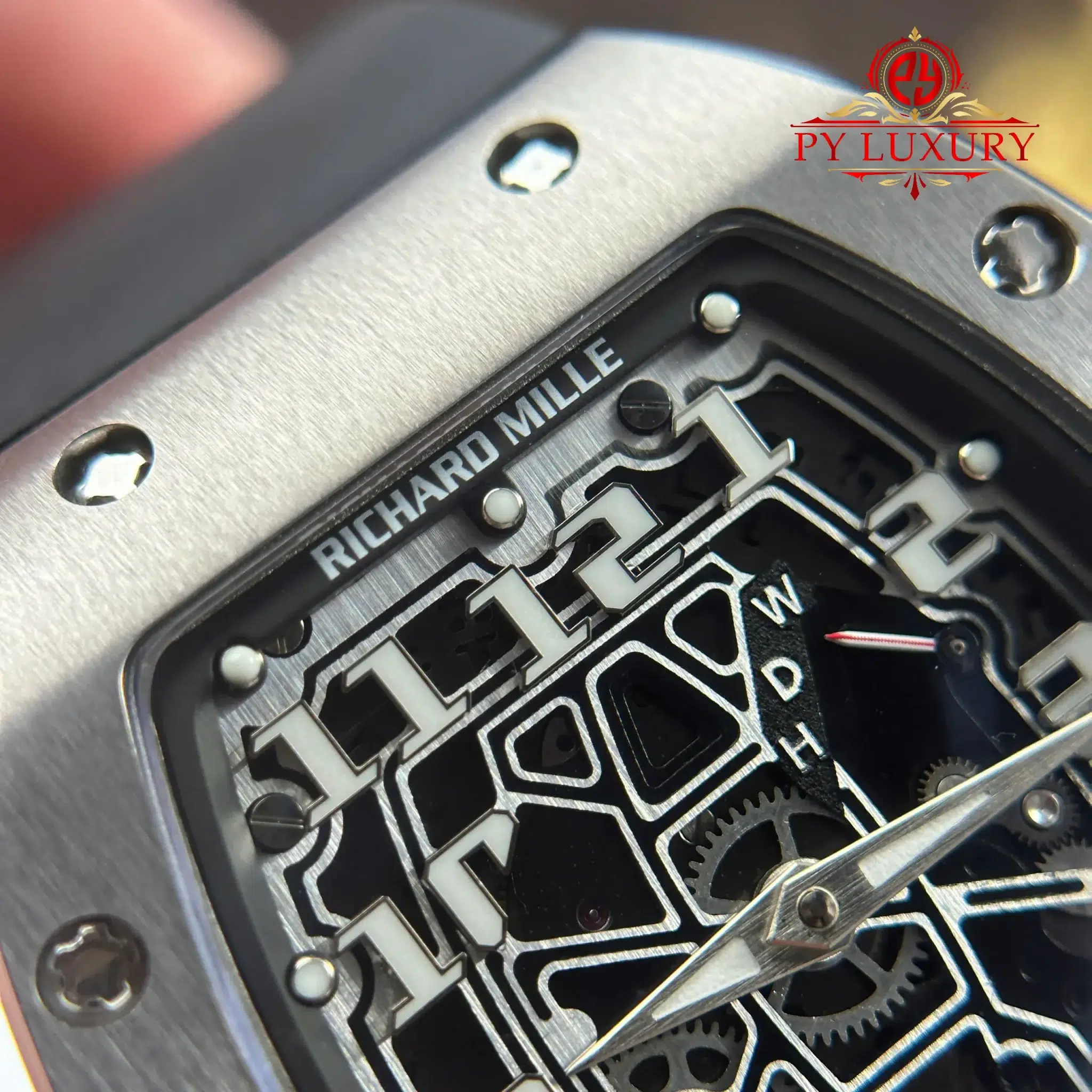 Richard Mille RM67-01 Titanium Extra-Flat Rubber Band Best Replica 38.7mm X 47.5mm - Image 7