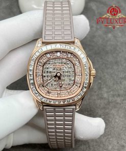 Patek Philippe Aquanaut 5062/450R-001 Custom Made 18K Solid Gold Diamonds 38.8mm