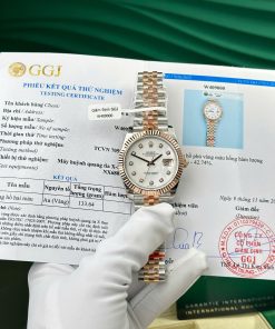 Rolex Datejust 126331 Two Tone 10K Everose Gold Wrapped White MOP Dial Jubilee Best Replica 41mm