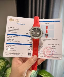 Patek Philippe Aquanaut Singapore 5167A-012 Black Dial Custom Moissanite Best Replica 40mm