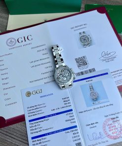 Rolex Daytona Eye Of The Tiger Metal Bracelet Custom Moissanite Best Replica 40mm