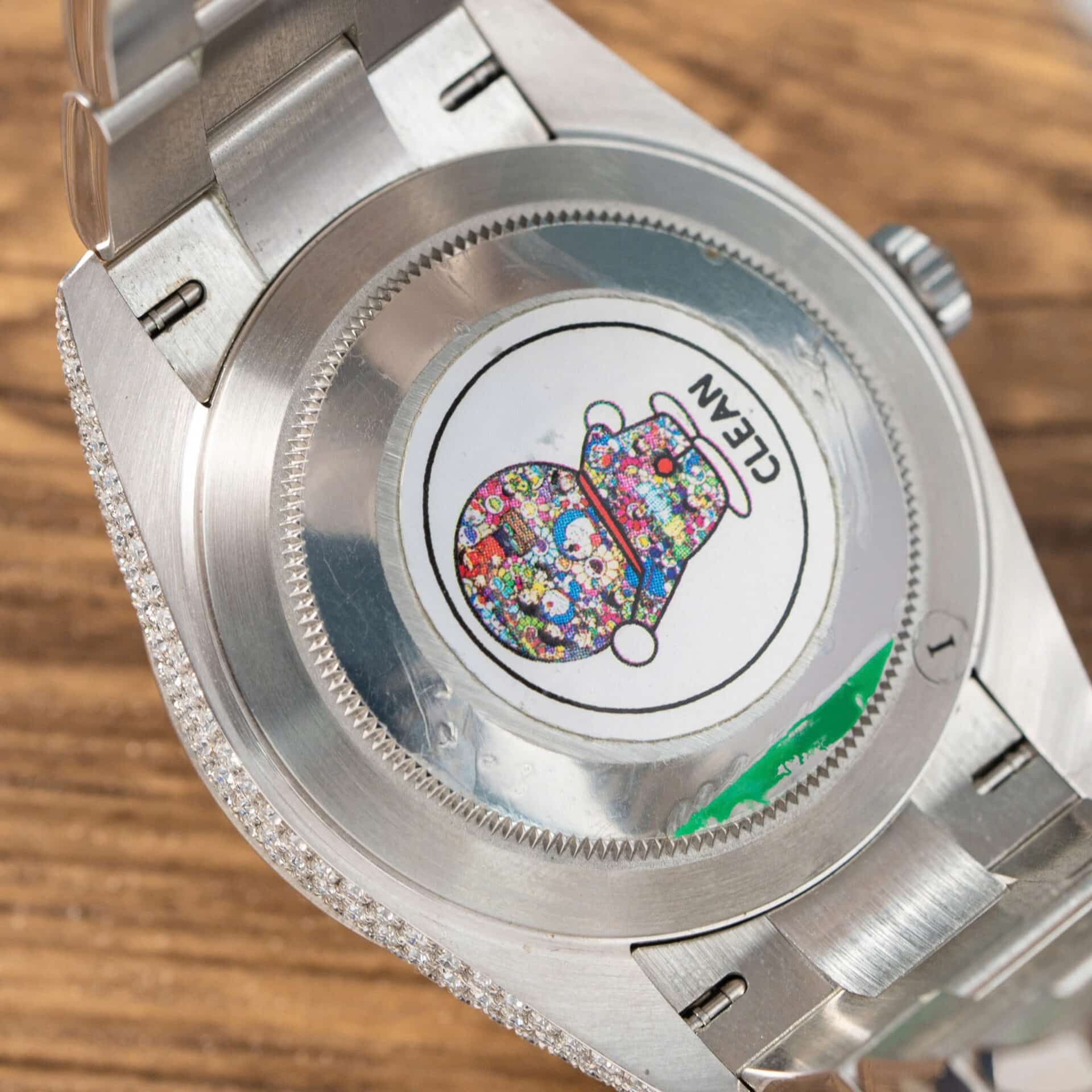 Rolex Datejust Blue Luminous Dial Iced Out Moissanite Best Replica 41mm - Image 10