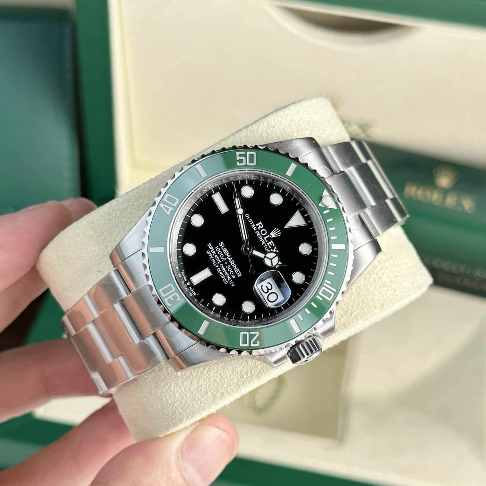 Rolex Submariner Starbuck 126610LV Black Dial Green Ceramic Bezel Best Quality Replica 41mm - Image 2