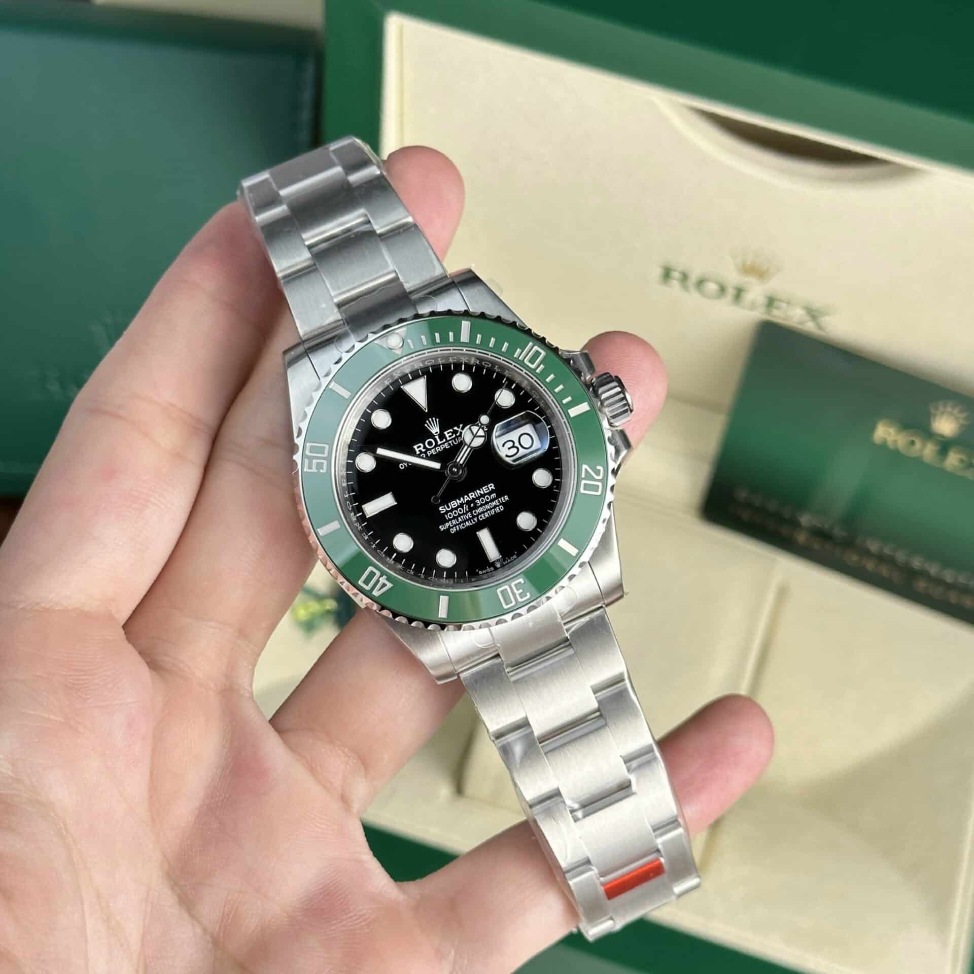 Rolex Submariner Starbuck 126610LV Black Dial Green Ceramic Bezel Best Quality Replica 41mm - Image 3