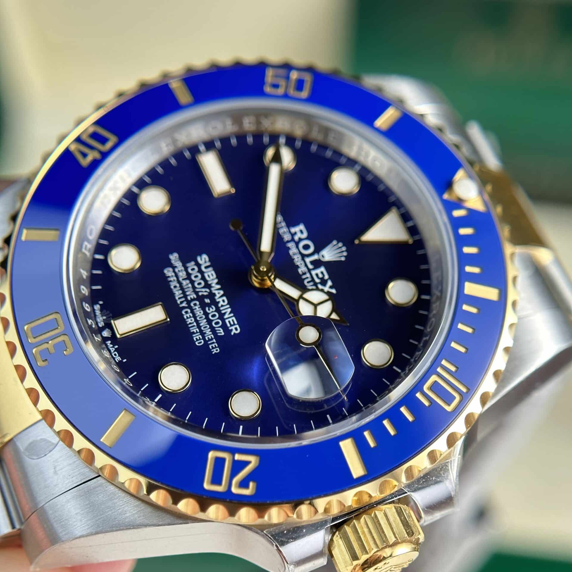Rolex Submariner Date 126613LB Two Tone Blue Dial VS Factory Top Quality Replica 41mm - Image 5