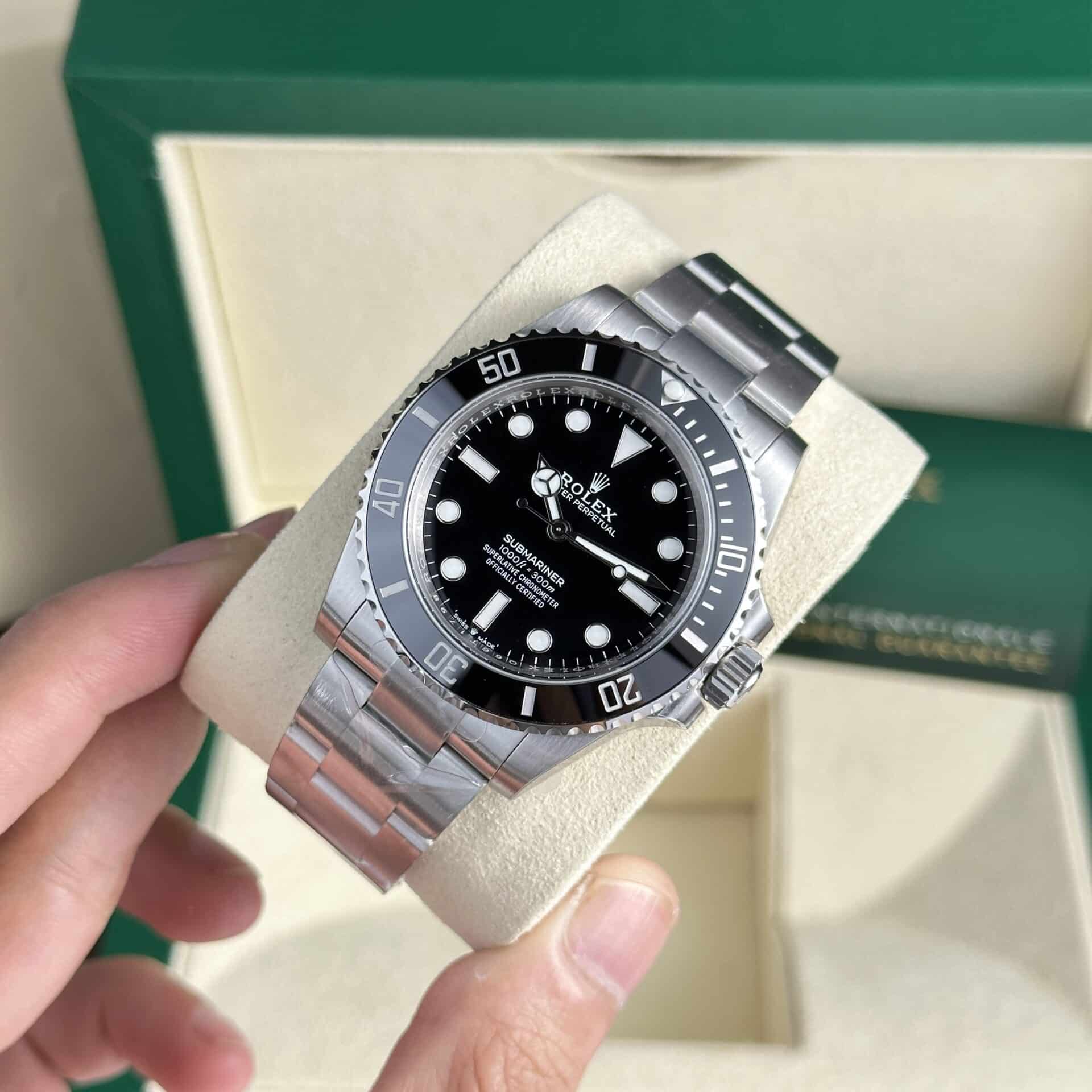 Rolex Submariner 124060 No Date BLack Dial Clean Factory 1:1 Replica 41mm - Image 2