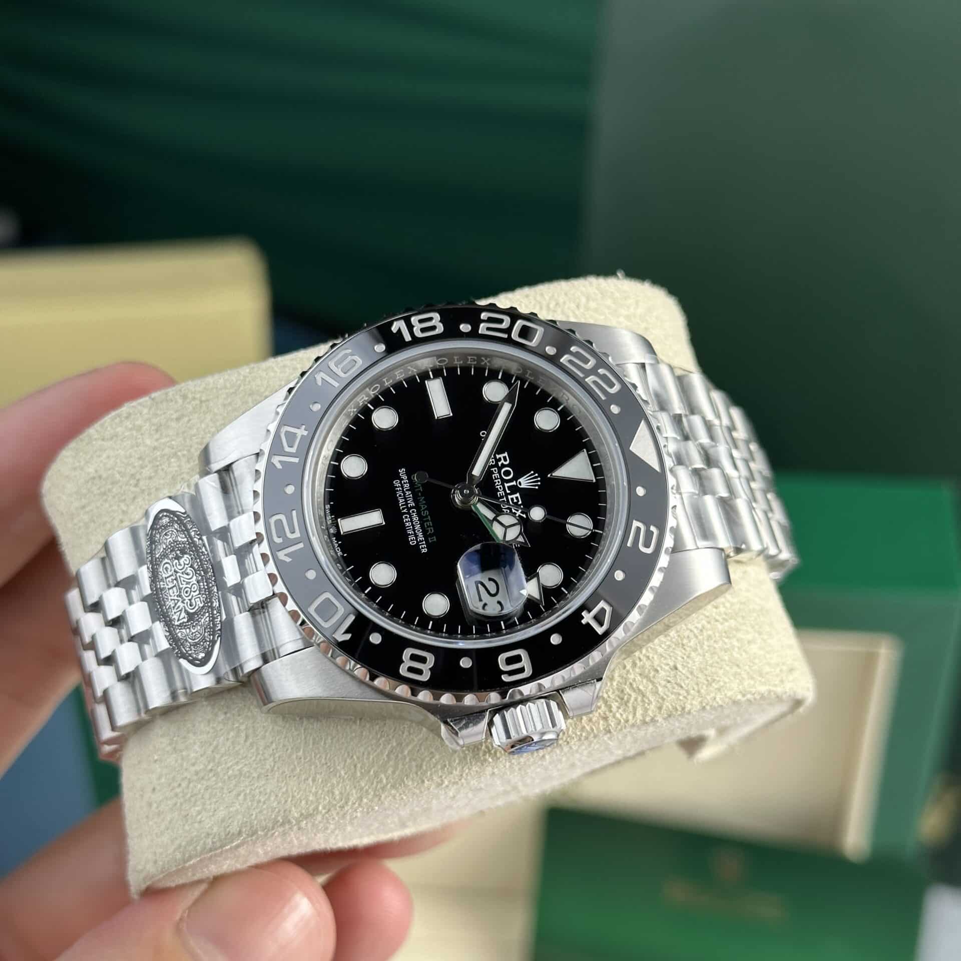 Rolex GMT-Master II 116710LN Black Dial Jubilee Replica Clean Factory 40mm - Image 3